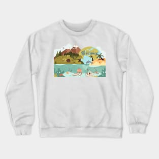 Zoology: Animals In Their Ecosystem Crewneck Sweatshirt